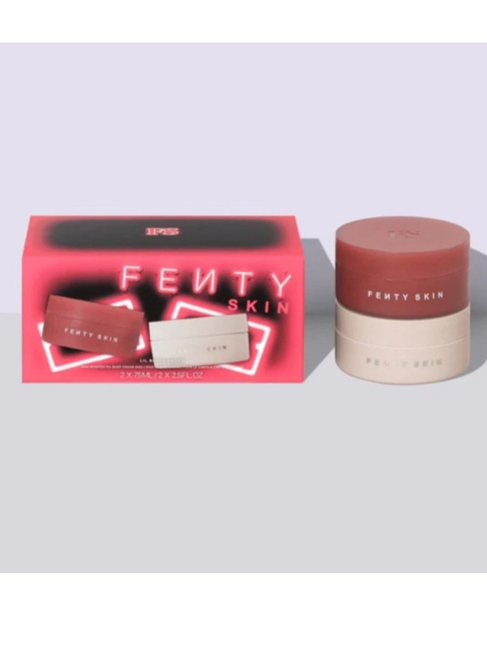 Fenty Beauty Lil Butta Dropz Mini Whipped Oil Body Cream Duo